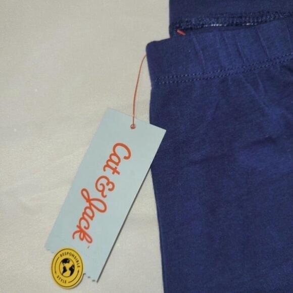 Cat & Jack Navy Blue Leggings - Picture 2 of 5